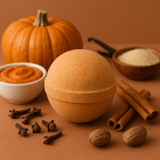 Pumpkin Spice Bath Bomb